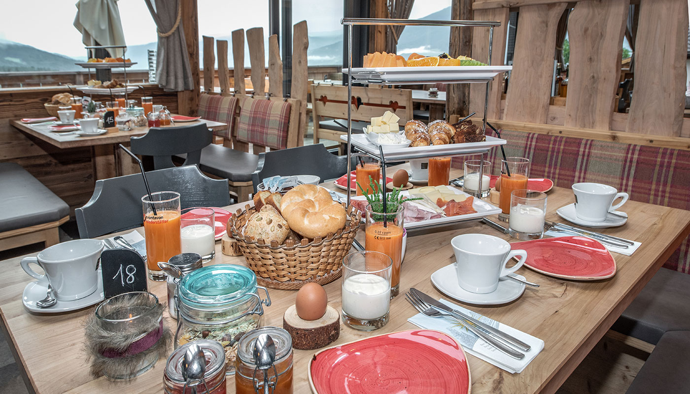 Alm breakfast South Tyrol
